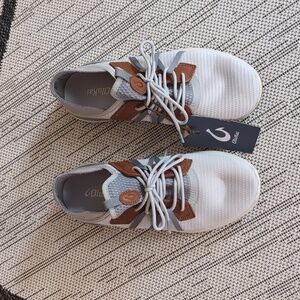 NWT OLUKAI MIO LI Shoes Mens Size 9.5 Mist Grey Brown Sneakers Casual Athletic